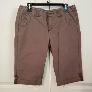 No Boundaries Brown Bermuda Short Skimmer, 9